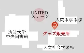 グッズ販売場所の地図